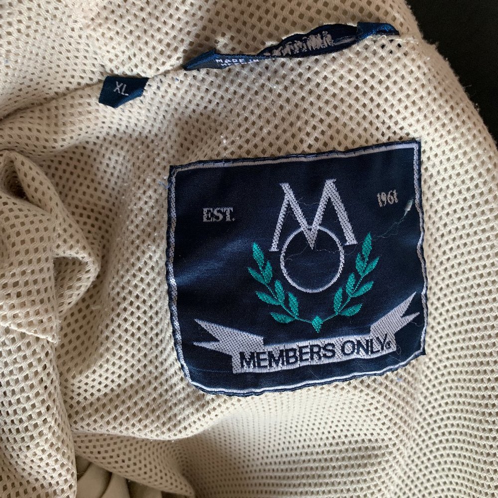 Members Only Windbreaker